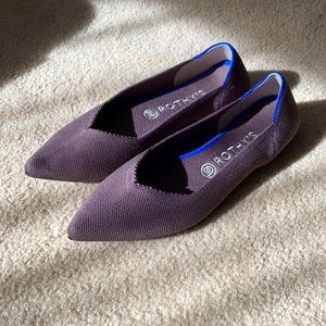 Rothy’s point size 9.5 gray brown